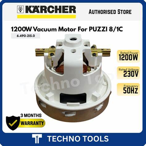 PUZZI 8/1 VAKUM MOTORU